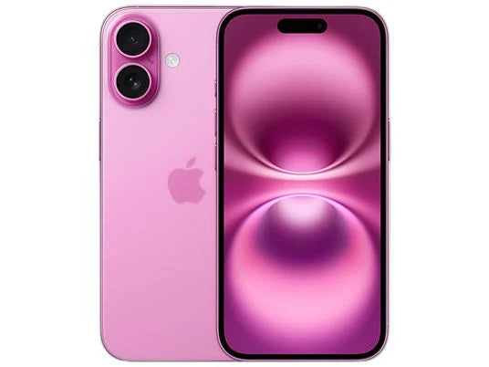 Apple iPhone 16, Rosa, 128 GB, 5G, 6.1 " OLED Super Retina XDR, Chip A18 Bionic, iOS