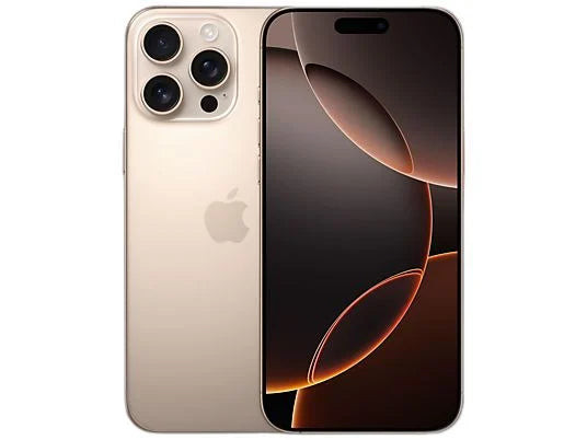 Apple iPhone 16 Pro Max, Titanio Desierto, 256 GB, 5G, 6.9 " OLED Super Retina XDR, Chip A18 Pro, iOS