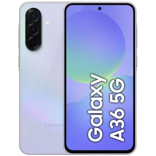 Samsung Galaxy A36 5G 6GB128GB Smartphone 6.7 Super AMOLED Android 15 Lavanda Versión Importada EU
