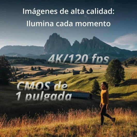 DJI Osmo Pocket 3 Cámara Suspendida 4K Estabilización en 3 Ejes Negra