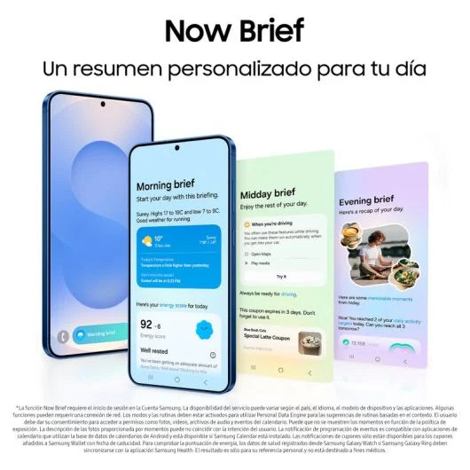 Samsung Galaxy S25 Plus Smartphone con IA 256GB Batería 4.900mAh Azul Versión Importada EU