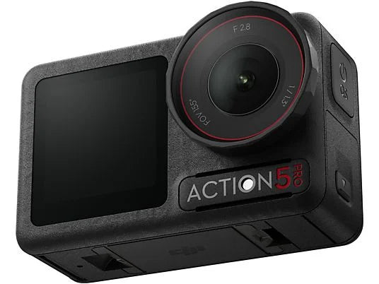 Cámara deportiva - DJI Osmo Action 5 Pro Adventure Combo, 4K, 4h Autonomía, Pantalla táctil 2.5, 64 GB Memoria Interna, Negro