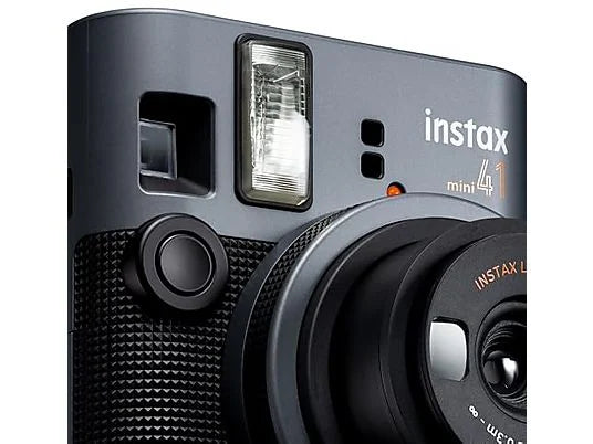 Cámara instantánea - Fujifilm Instax mini 41, película 6 mm x 54 mm, Imagen 62mm x 46mm, Negro