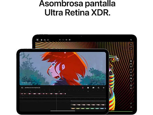 Apple iPad Pro (2024), 256 GB, Negro Espacial, 11", WiFi, Pantalla estándar, Chip M4, 10GPU