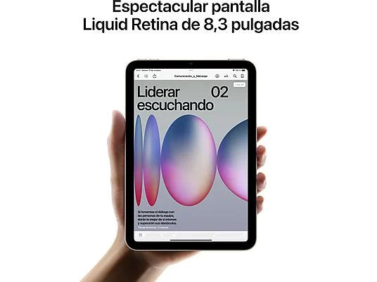Apple iPad mini (2024), 128 GB, Púrpura, WiFi, 8.3, Chip A17 Pro, iPadOS
