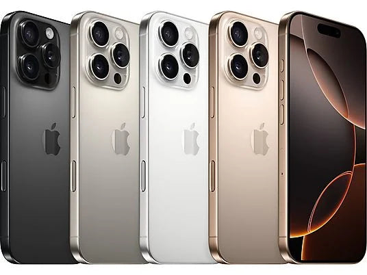 Apple iPhone 16 Pro Max, Titanio Natural, 256 GB, 5G, 6.9 " OLED Super Retina XDR, Chip A18 Pro, iOS