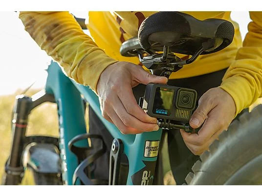 Cámara deportiva - GoPro Hero 13 Black, HyperSmooth 6.0, 5.3 K, 27 megapíxeles, Autonomía 2.5 h, HDR, Sumergible hasta 10m, Cámara lenta, Negro