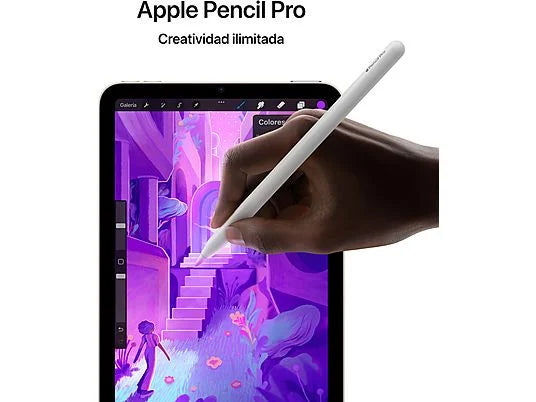 Apple iPad mini (2024), 128 GB, Púrpura, WiFi, 8.3, Chip A17 Pro, iPadOS