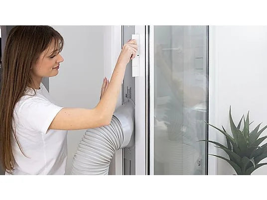 Aire acondicionado portátil - Cecotec ForceClima 9100 Soundless, 1010 W, 2268 fgh, 4 modos, 2 velocidades, Silencioso, Mando a distancia, Blanco