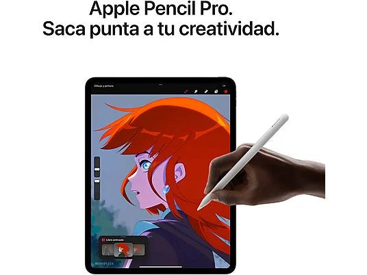 Apple iPad Pro (2024), 256 GB, Negro Espacial, 11", WiFi, Pantalla estándar, Chip M4, 10GPU