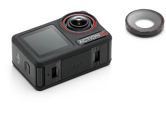 Cámara deportiva - DJI Osmo Action 5 Pro Adventure Combo, 4K, 4h Autonomía, Pantalla táctil 2.5, 64 GB Memoria Interna, Negro