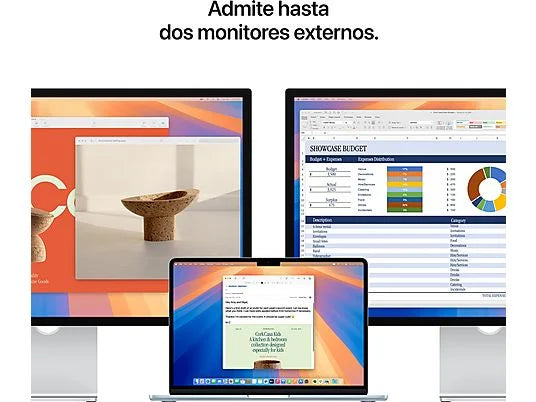 Apple MacBook Air (2025) 13.6 Retina, Chip M4 Apple, CPU de 10 núcleos, GPU de 10 núcleos, 16 GB RAM, 512GB de SSD, Blanco Estrella