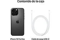Apple iPhone 16 Pro Max, Titanio Desierto, 256 GB, 5G, 6.9 " OLED Super Retina XDR, Chip A18 Pro, iOS