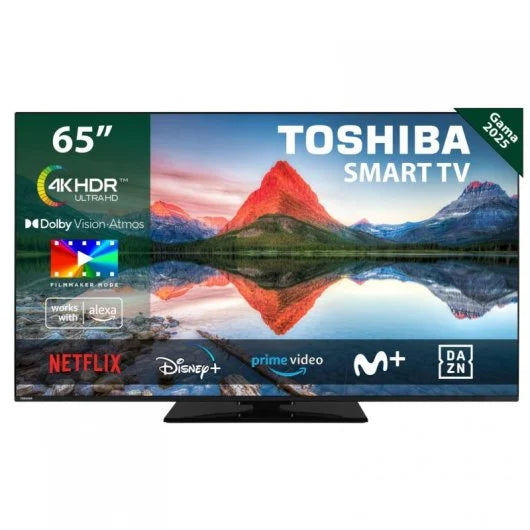 TV Toshiba DLED 65" 65UV3463DG UltraHD 4K VIDAA