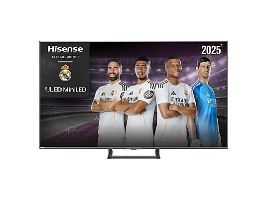 TV Mini LED 50 - Hisense 50E8Q, UHD 4K, 144 Hz, Hi-View Engine, Escalador HDR IA, Subwoofer integrado, Negro