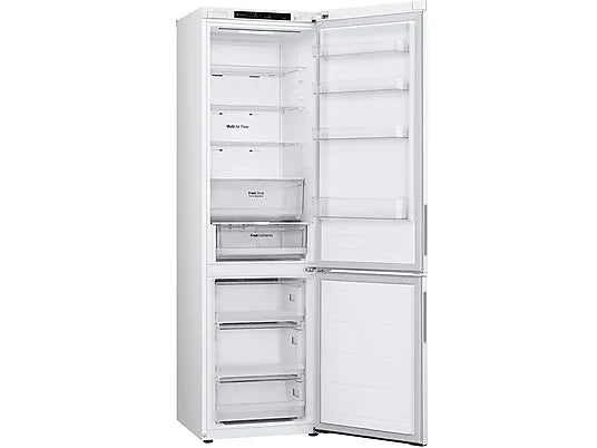 Frigorífico combi - LG GBV21NCDSW, No Frost, 186 cm, 344 l, DoorCooling™, FRESHConverter™, Blanco