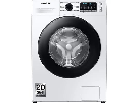 Lavadora carga frontal - Samsung WW80TA026AEEC, 8 kg, 1200 rpm, 14 Programas, Blanco
