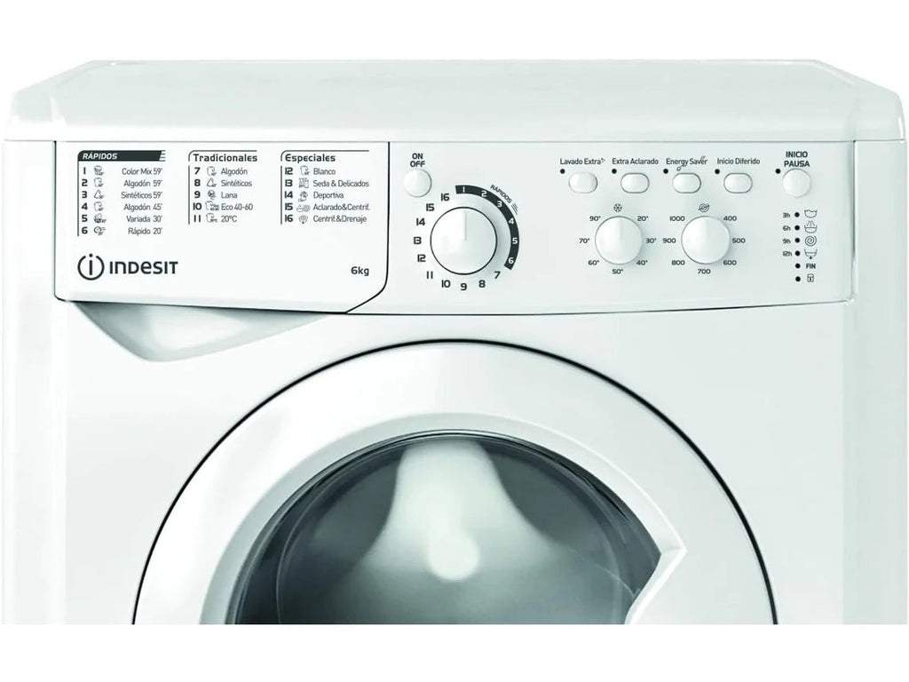 Indesit EWC61050WSPN lavadora 6 kg 1000 rpm