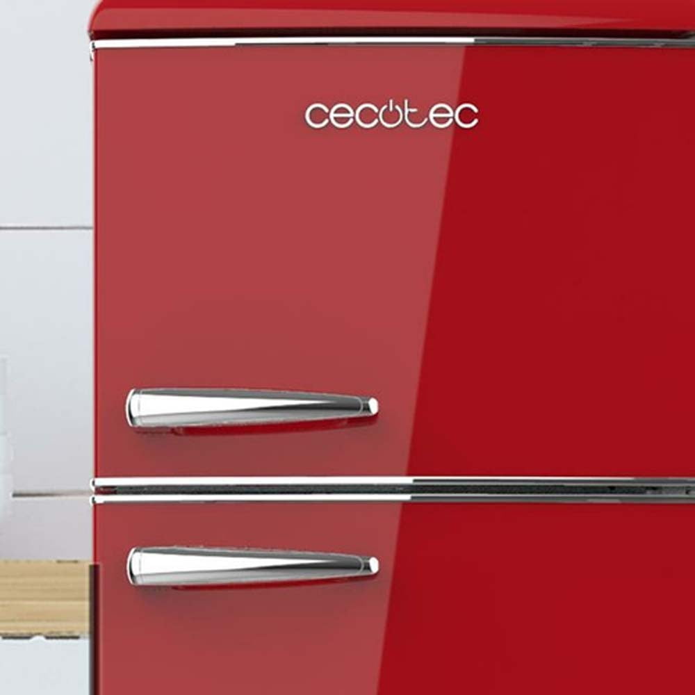 Frigorífico Retro Bolero CoolMarket 2d Origin 215 Red E Cecotec