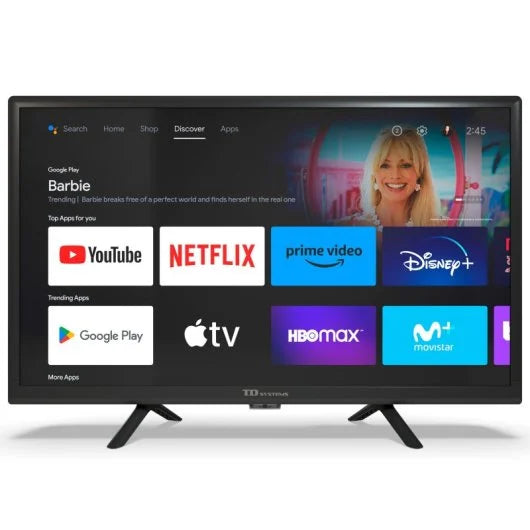 Televisor Smart TV 24 pulgadas - Td Systems PRIME24C19GLE