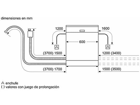 Balay 3VF5331NA lavavajillas Integrable