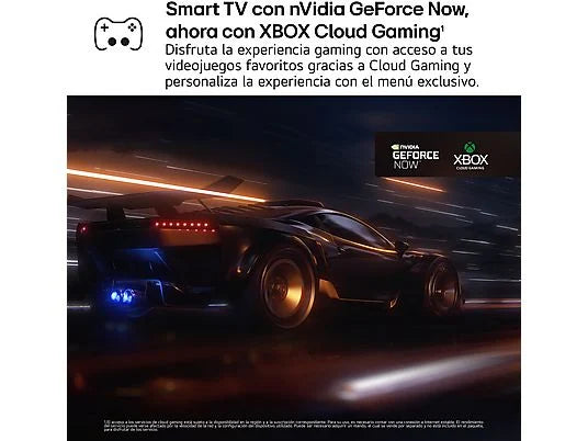 TV QNED 55 - LG 55QNED82A6B, UHD 4K, Procesador Inteligente α7 AI Processor 4K Gen8, Smart TV, DVB-T2 (H.265), Ashed Blue