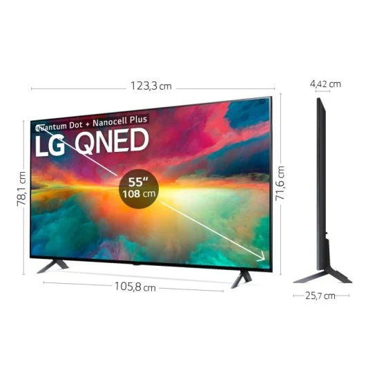 Smart TV LG 55QNED756RA 4K Ultra HD 55 QNED