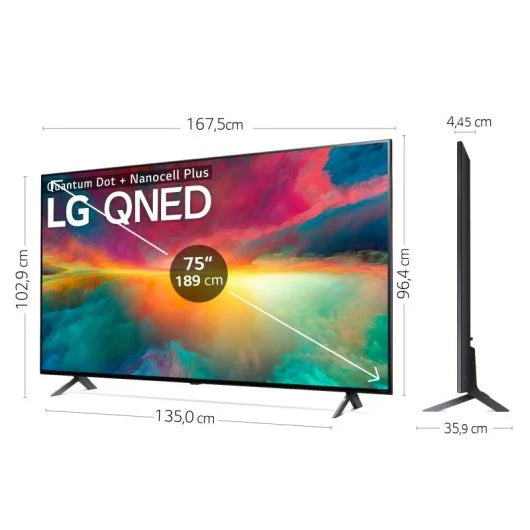 QNED LG 75QNED756RA 75 4K Smart TV Wifi