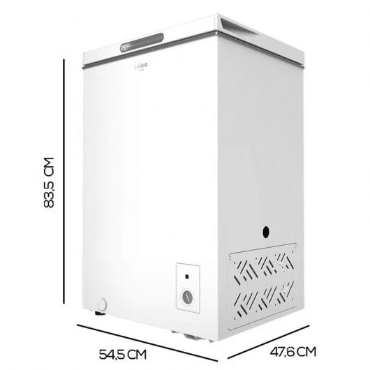 Congelador Horizontal Cecotec Bolero CoolMarket Chest 99 White E
