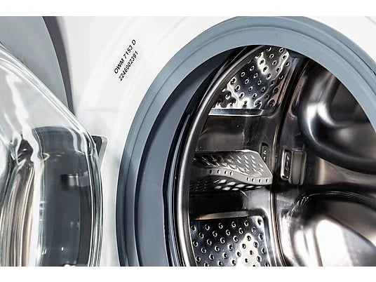 Lavadora carga frontal - OK OWM 7153 D, 7 kg, 1200 rpm, bloqueo niños, Display, Blanco