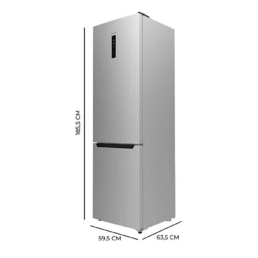 Cecotec Bolero CoolMarket Combi 322 Inox D Frigorífico Combi