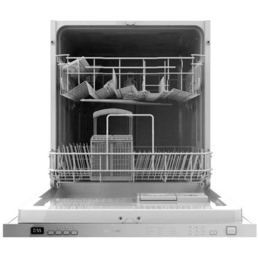 Cecotec lavavajillas Integrable de 60 cm Bolero Aguazero 6100 Full-BI E. 12