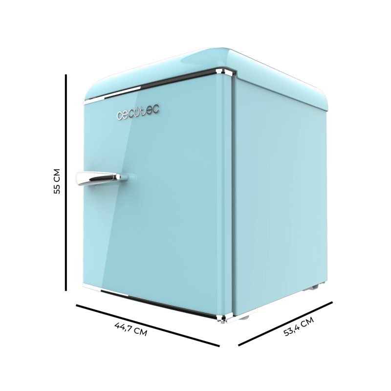 Bolero CoolMarket TT Origin 45 Blue E Mini Frigorífico Retro Sobremesa