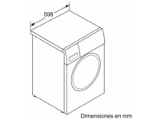 Balay 3TS976BE lavadora 8 Kg.