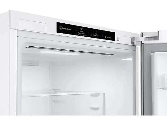 Frigorífico combi - LG GBV21NCDSW, No Frost, 186 cm, 344 l, DoorCooling™, FRESHConverter™, Blanco