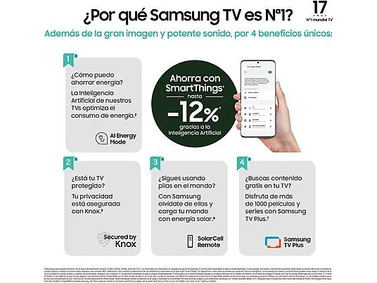 Samsung TV 50 TU50CU7175 Crystal UHD Smart TV