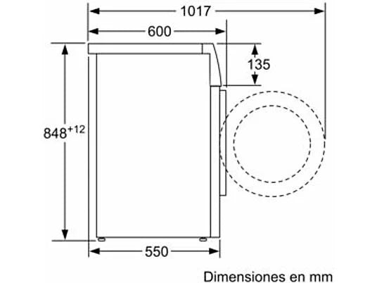 Balay 3TS976BE lavadora 8 Kg.