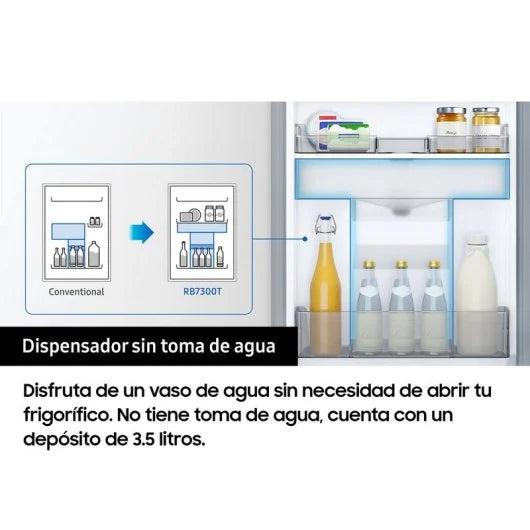 Frigorífico Combi Samsung RB34C632DSAEF Inox