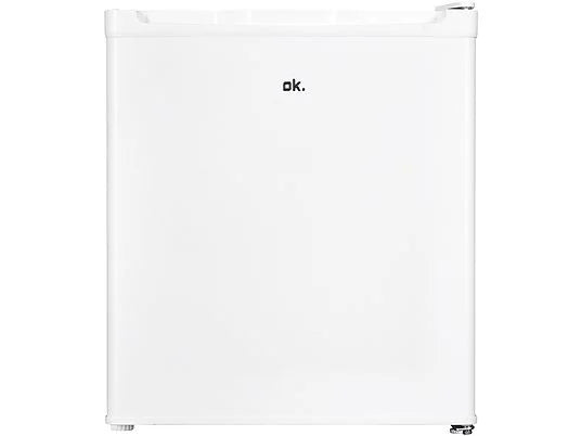 Frigorífico Table Top - OK OFK 061 E W, Compresor, 51 cm, 41 L, independiente, Compresor Blanco