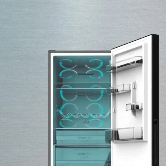 Cecotec Bolero CoolMarket Combi 322 Glass Black Frigorífico Combi E cristal Negro