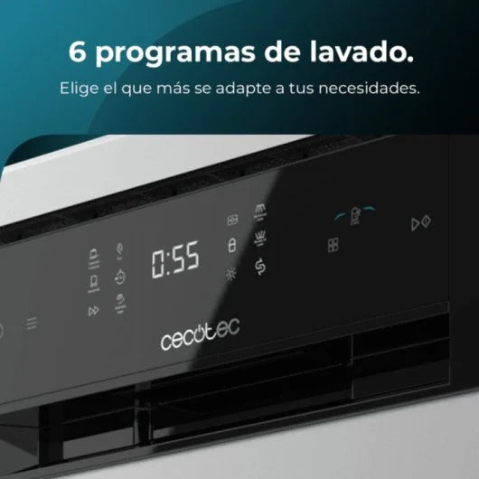 Cecotec Bolero Aguazero 4201 lavavajillas 11 cubiertos E acero