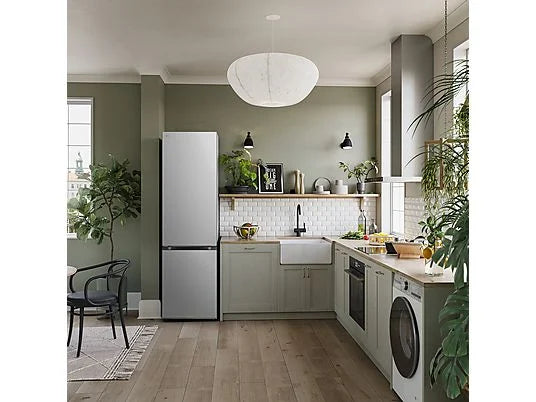 Frigorífico combi - LG GBV3200DPY, Total no Frost, 203 cm, 387 L, DoorCooling+™, FRESHConverter™, Inox antihuellas