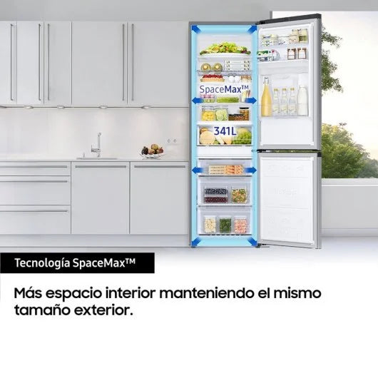 Frigorífico Combi Samsung RB34C632DSAEF Inox