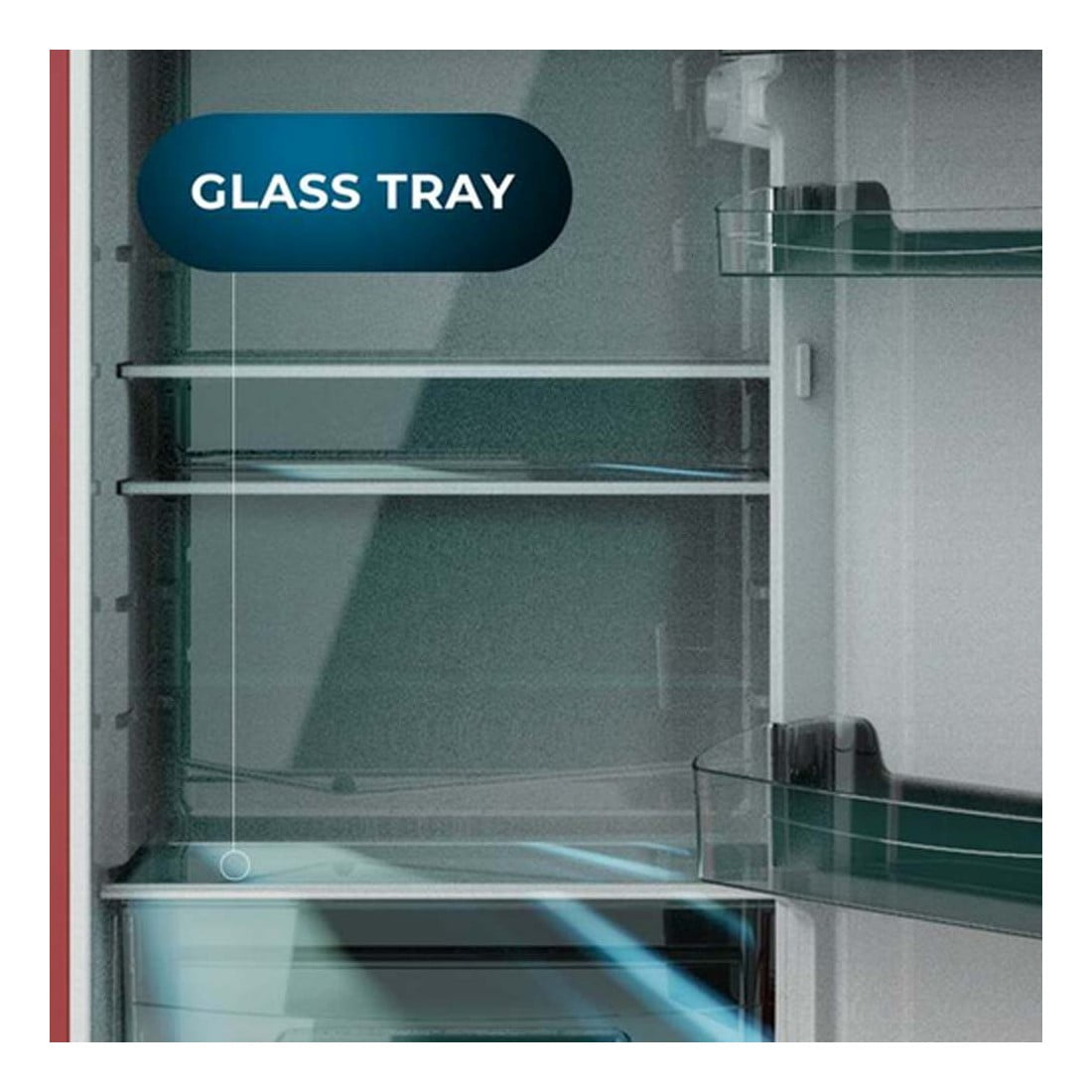 Frigorífico Retro Bolero CoolMarket 2d Origin 215 Red E Cecotec