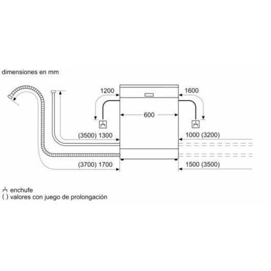 Balay 3VS572IP lavavajillas
