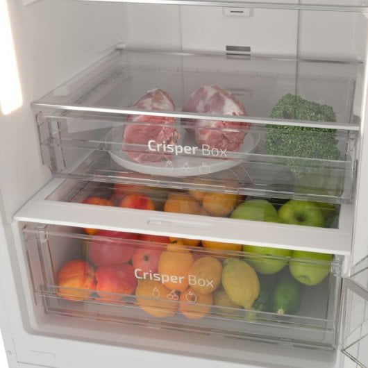 Cecotec Bolero CoolMarket Combi 322 Glass Black Frigorífico Combi E cristal Negro