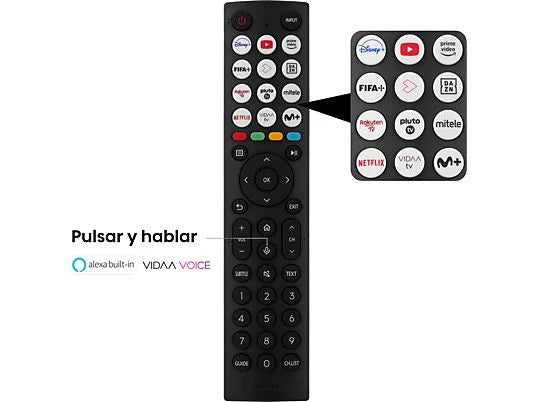 Hisense 50A6K - Televisor LED Smart TV 50 4K