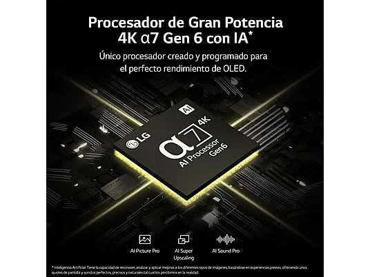 Smart TV LG 55" 4K 3840x2160 OLED55B36LA