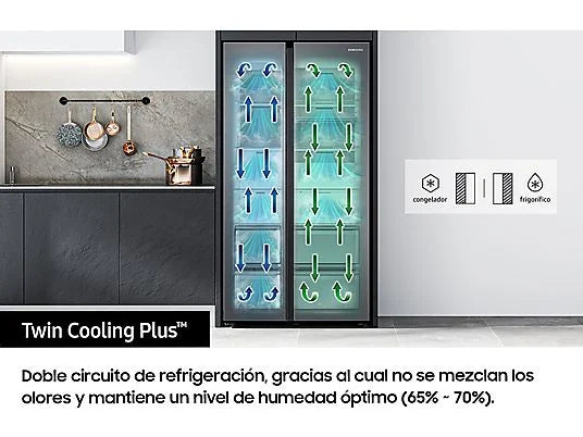 Frigorífico americano Samsung RS6HA8880S9