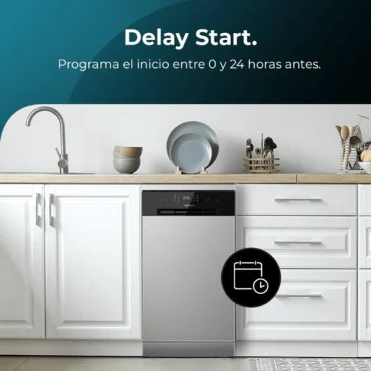 Cecotec Bolero Aguazero 4201 lavavajillas 11 cubiertos E acero